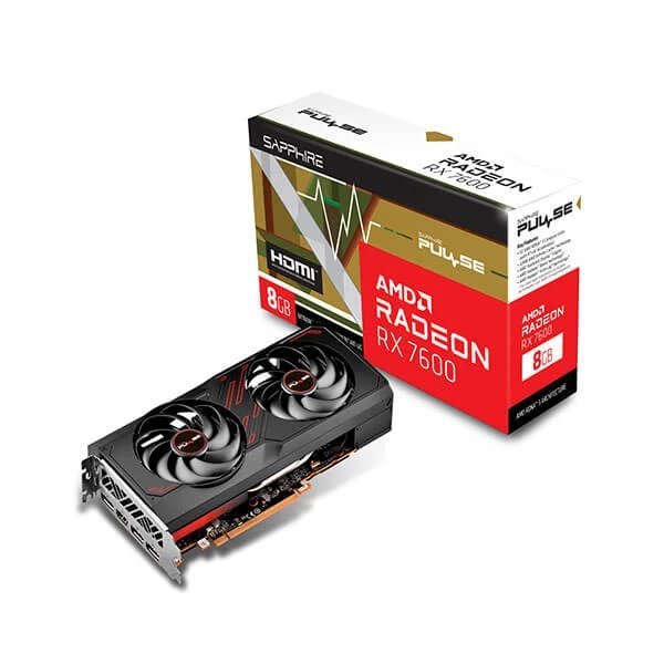 Sapphire Pulse RX 7600 8GB Graphics Card
