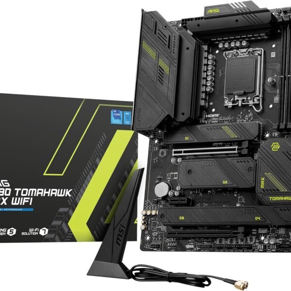 MSI MAG Z790 TOMAHAWK MAX WIFI LGA 1700 DDR5 PCIe 5.0 ATX Gaming Motherboard