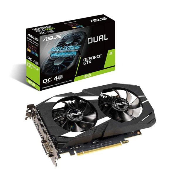 ASUS Dual GeForce GTX 1650 V2 OC Edition GDDR5 4GB 192-Bit Graphics Card