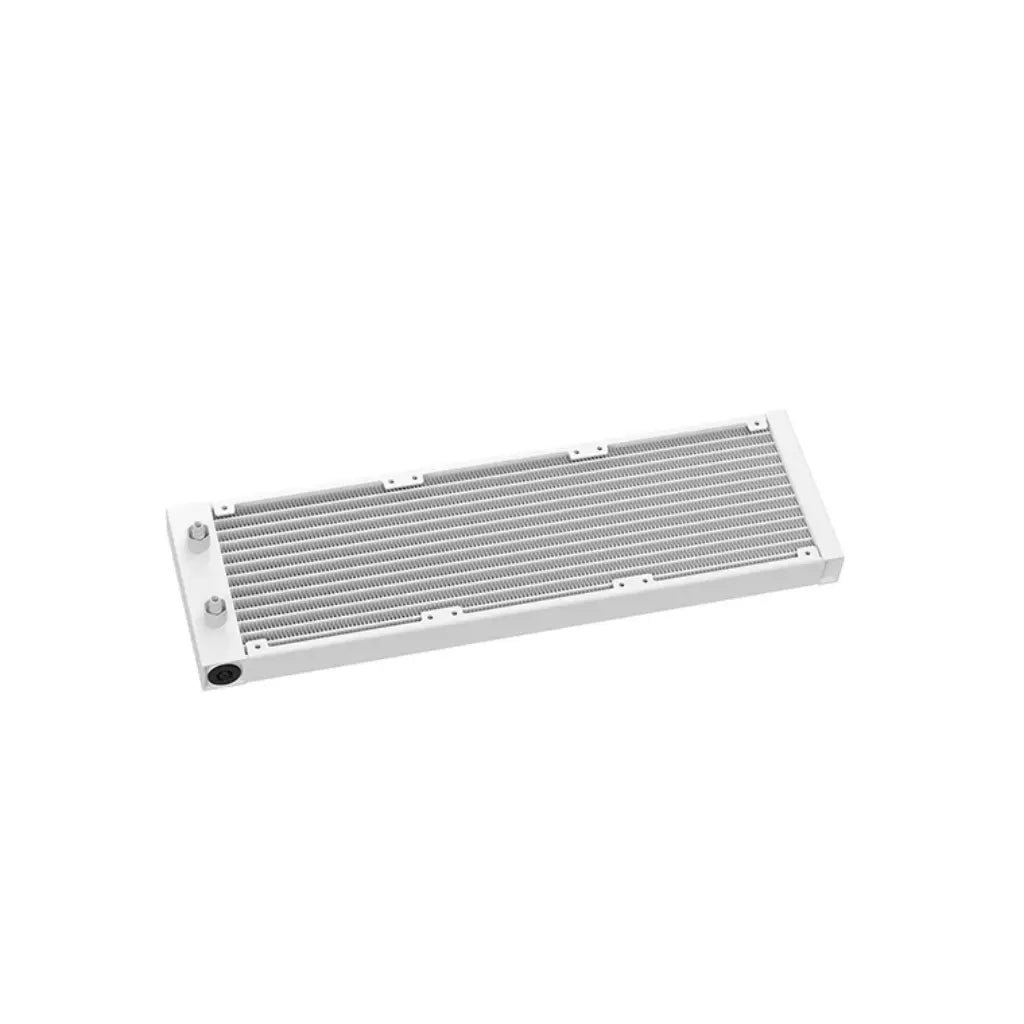 DeepCool LM360 360mm ARGB All-in-One Liquid CPU Cooler with 2.4-inch IPS LCD Display - White Edition