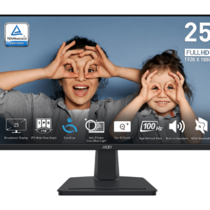 MSI PRO MP251 24.5-inch Full HD 1080p 100Hz 4ms IPS Professional Business Monitor