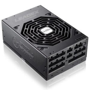 Super Flower Leadex Titanium 1600W 80+ Platinum Certified Fully Modular ATX 3.1 & PCIe 5.1 Power Supply