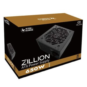 Super Flower Zillion DB 650W 80 Plus Bronze ATX Non-Modular Power Supply