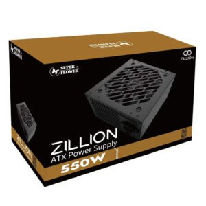 Super Flower Zillion DB 550W 80 Plus Bronze ATX Non-Modular Power Supply Unit