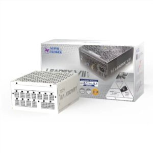 Super Flower Leadex VII Platinum PRO 850W ATX 3.1 & PCIe 5.1 Fully Modular Power Supply Unit - White Edition