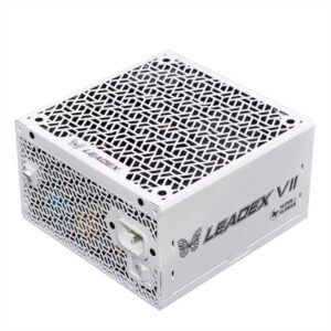 Super Flower Leadex VII Platinum PRO 1200W ATX 3.1 & PCIe 5.1 Fully Modular Power Supply - White Edition