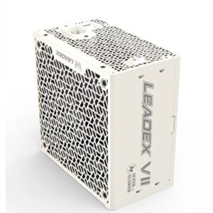Super Flower Leadex VII Platinum PRO 1000W ATX 3.1 & PCIe 5.1 Fully Modular Power Supply - White Edition