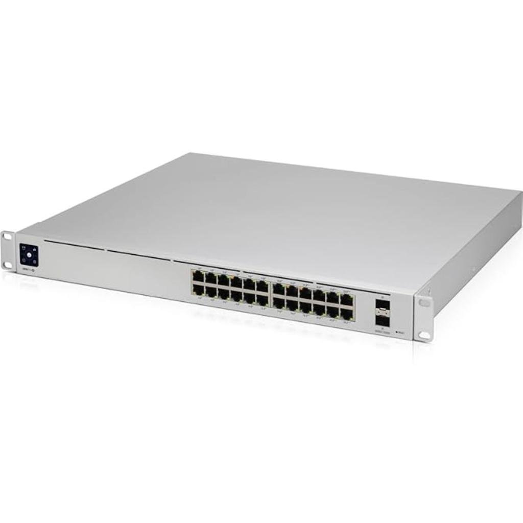 Ubiquiti UniFi Switch Pro 24-Port Layer 3 Managed Gigabit Switch with 2x 10G SFP+ Uplinks