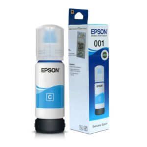 Epson 003 (C13T00V298) Cyan Dye-Based Ink Bottle - 65ml for EcoTank Printers