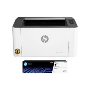 HP Laser 1008A Compact Monochrome Single Function Laser Printer, 20 PPM