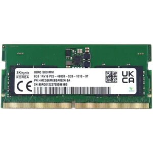 Hynix 8GB DDR5 4800MHz CL40 262-Pin 1Rx16 SODIMM Laptop Memory Module