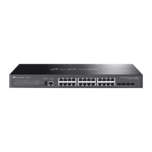 TP-Link Omada SG5428X 24-Port Gigabit L3 Managed Switch with 4x 10G SFP+ Uplinks and Stacking Capability