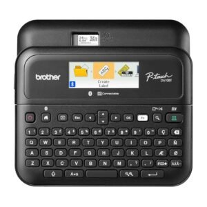 Brother PT-D610BT Professional Bluetooth and USB Label Printer with Auto Cutter and Full-Color LCD Display