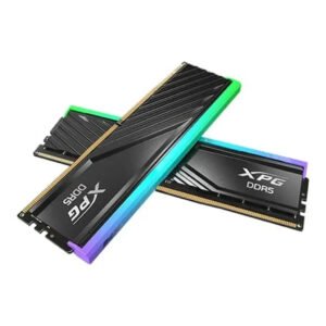 XPG LANCER BLADE RGB 32GB (2x16GB) DDR5 6000MHz CL34 Low-Profile Gaming Desktop RAM Kit - Black, Intel XMP 3.0 & AMD EXPO Ready