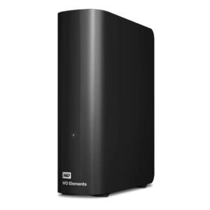 WD Elements 26TB Desktop External Hard Drive, USB 3.0, Black