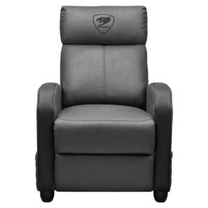 Cougar Ranger Elite Gaming Sofa Recliner - Jet Gray, 95–160° Adjustable Backrest with Side Pocket