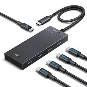 Ugreen 5-in-1 USB-C to 4-Port USB-C 3.2 Gen 2 Hub with 100W Power Delivery and 10Gbps Data Transfer
