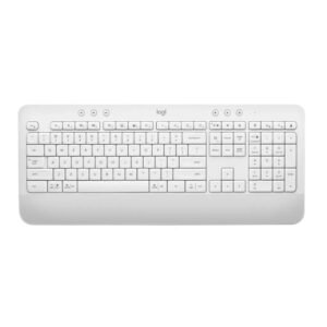 Logitech Signature K650 Wireless Bluetooth Keyboard with Integrated Palm Rest - Off White
