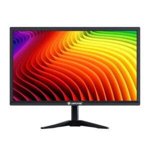 Lapcare 22-Inch Full HD LED Monitor, 60Hz Refresh Rate, 5ms Response Time, Slim & Wall-Mountable Design