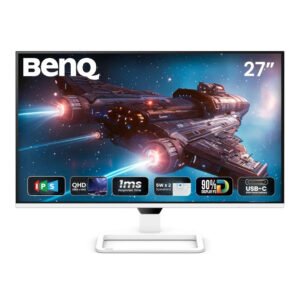 BenQ EW270Q 27-inch 200Hz QHD IPS Gaming Monitor with HDRi, 65W USB-C, and treVolo Speakers