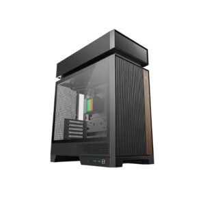 Deepcool CL6600 ATX Mid-Tower Case with Integrated 360mm ARGB Liquid Cooler and Dual Bottom ARGB Fans