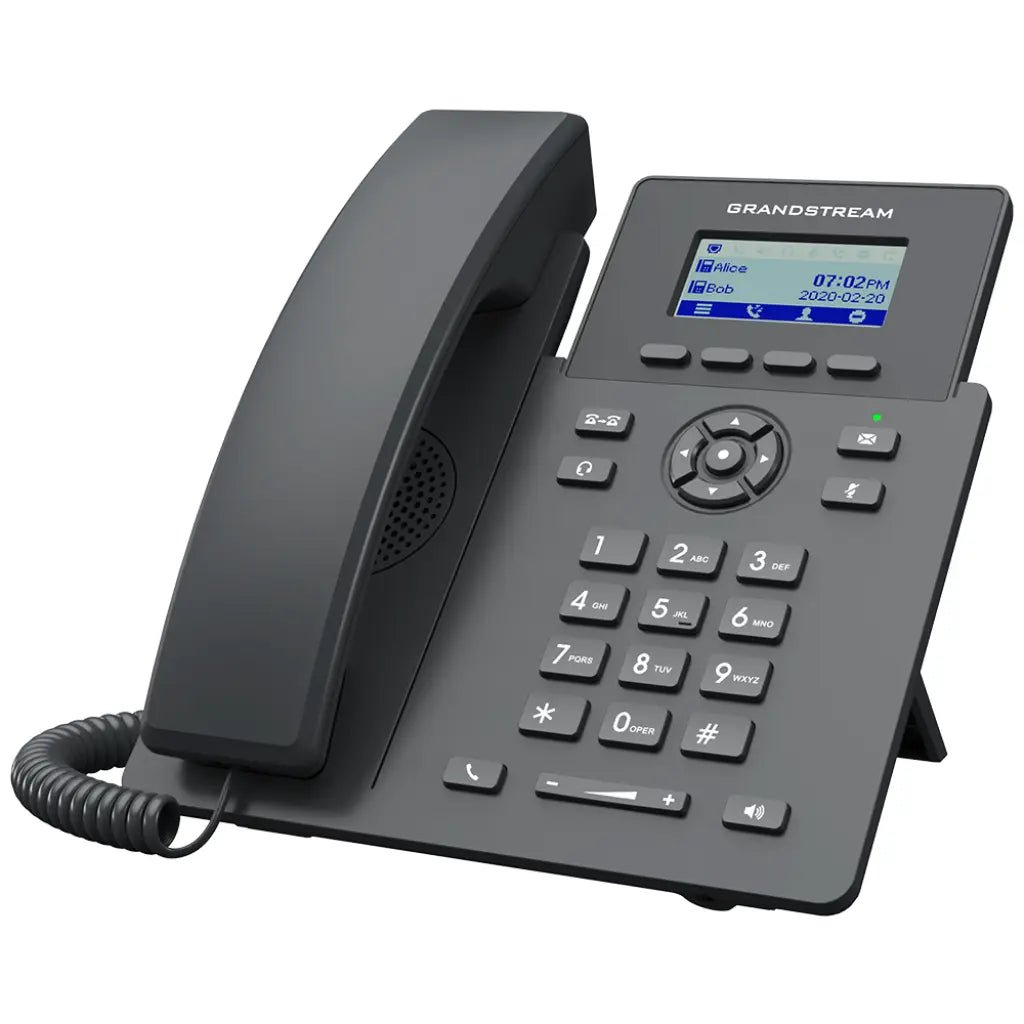 Grandstream GRP2601P 2-Line Essential IP Phone with PoE Support and HD Audio Quality