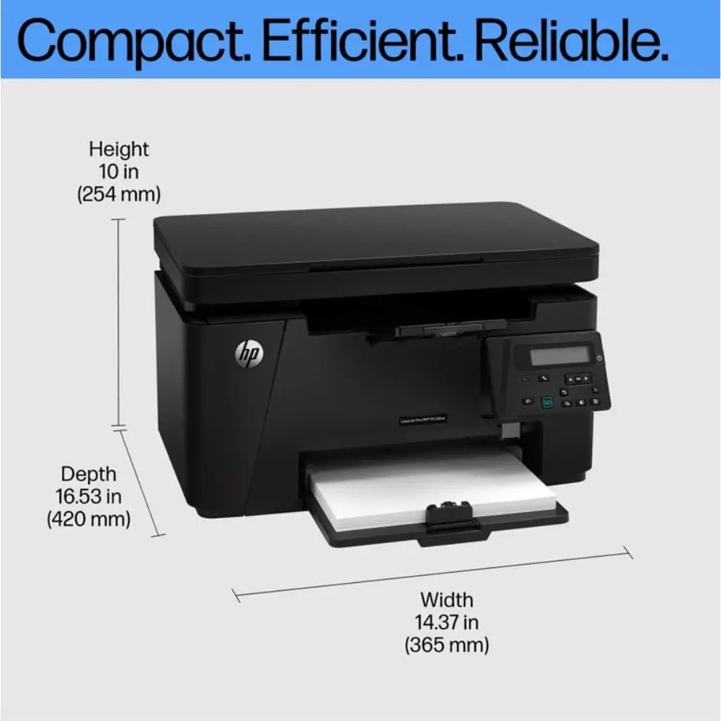 HP LaserJet Pro M126NW Wireless All-in-One Monochrome Laser Printer (Print, Copy, Scan)