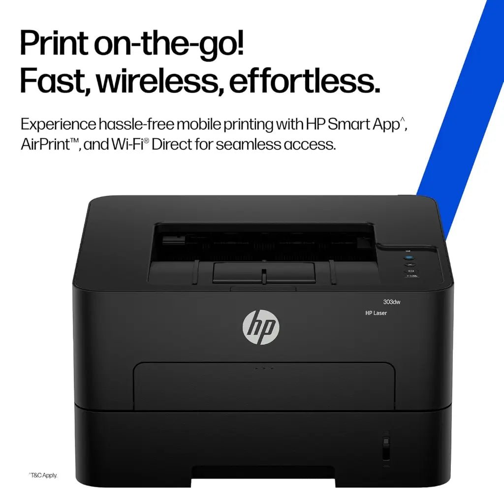 HP LaserJet Pro A58WFA Wireless Monochrome Laser Printer with Automatic Duplex Printing
