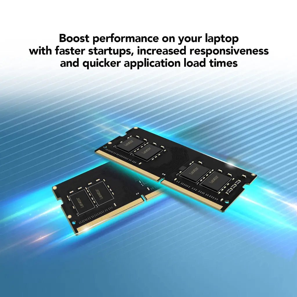 Lexar 32GB DDR4 3200MHz CL22 260-Pin SODIMM Laptop Memory Module