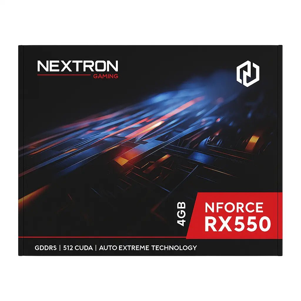 Nextron AMD Radeon RX 550 4GB GDDR5 Dedicated Graphics Card