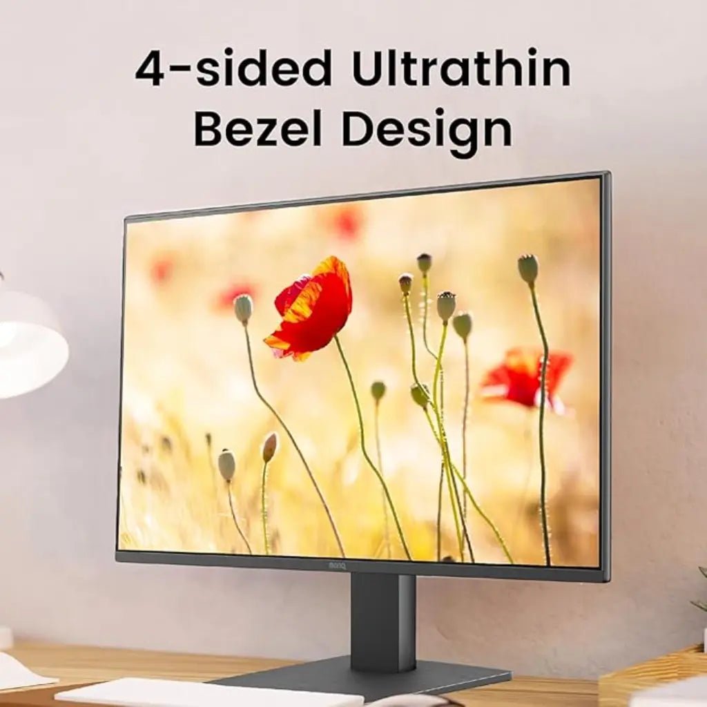BenQ GW2491 23.8-inch Full HD 1080p IPS Monitor, 100Hz Refresh Rate, 99% sRGB Color Gamut, Eye-Care Technology