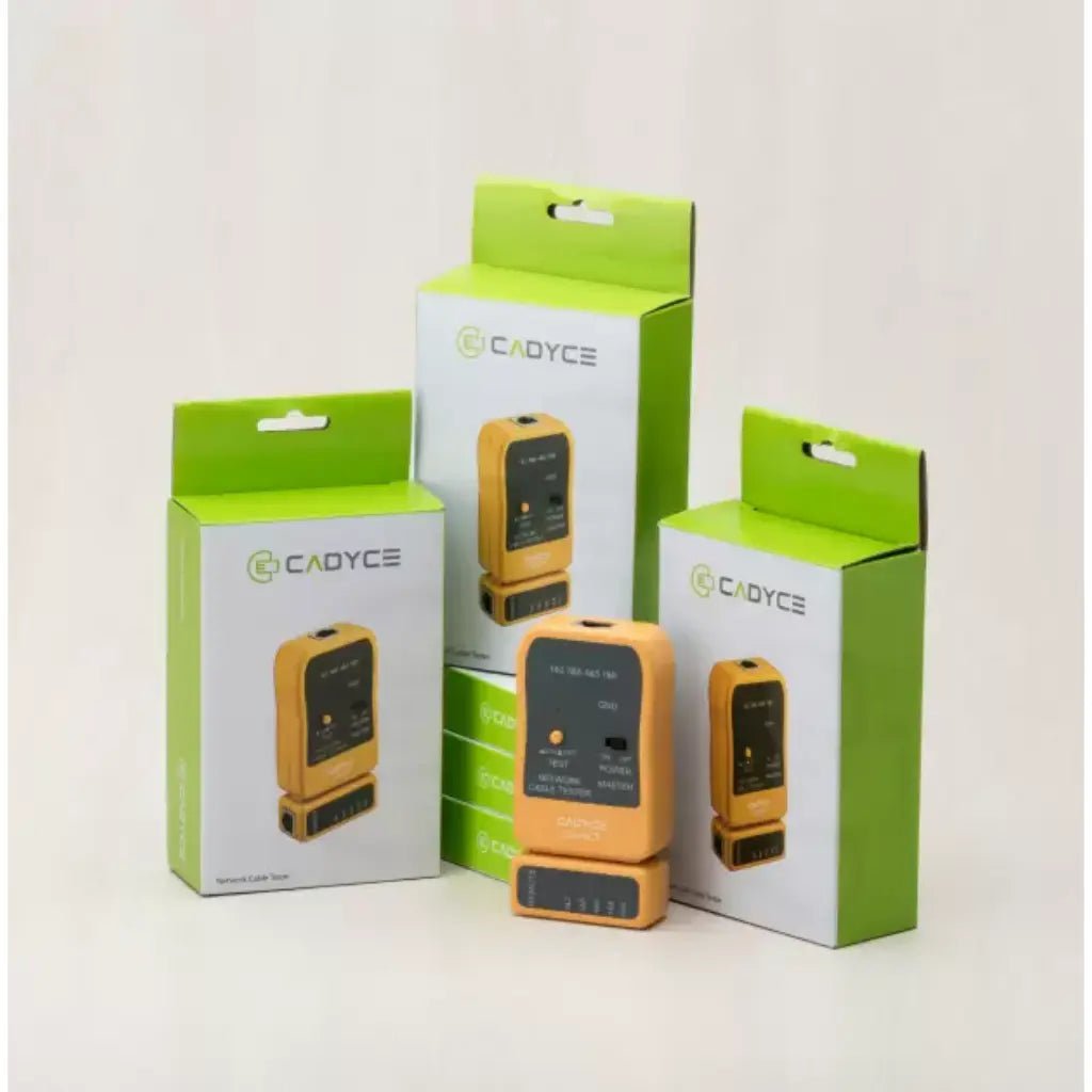 Cadyce CA-NCT Compact Portable Network Cable Tester for RJ-45, RJ-11, and RJ-12 Connectors