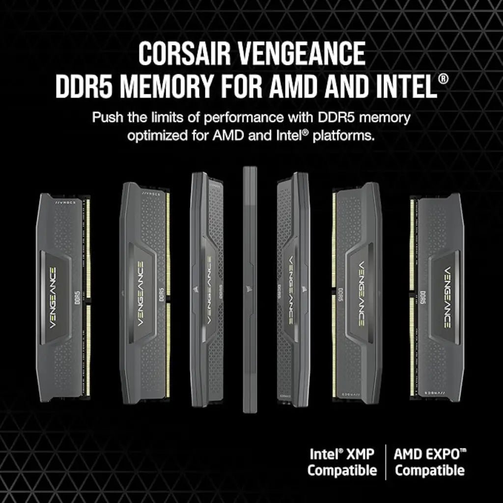 Corsair Vengeance 96GB (2x48GB) DDR5 6000MHz CL30 Desktop Memory Kit