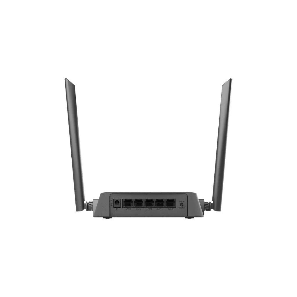 D-Link DIR-615 Wireless N300 Desktop Router, 300 Mbps, QoS, WPA2 Security