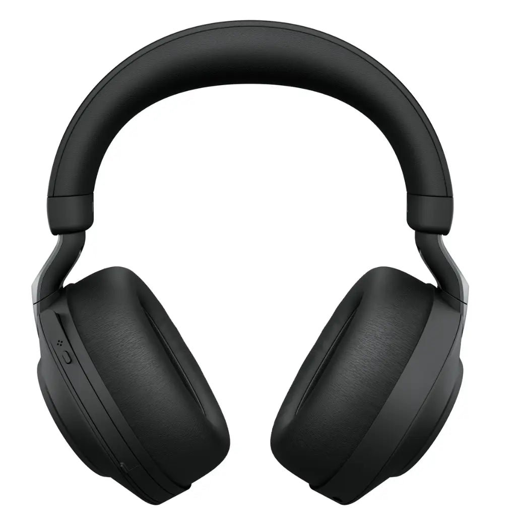 Jabra Evolve2 85 MS Stereo Wireless Bluetooth Headset with USB-C Adapter and Active Noise Cancellation