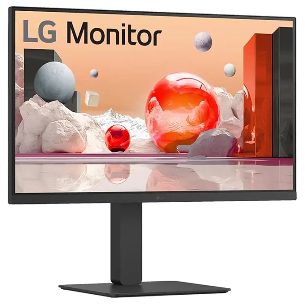LG 27BA850 27-inch Full HD IPS Monitor, 100Hz Refresh Rate, Integrated Webcam, Microphone, and Speakers