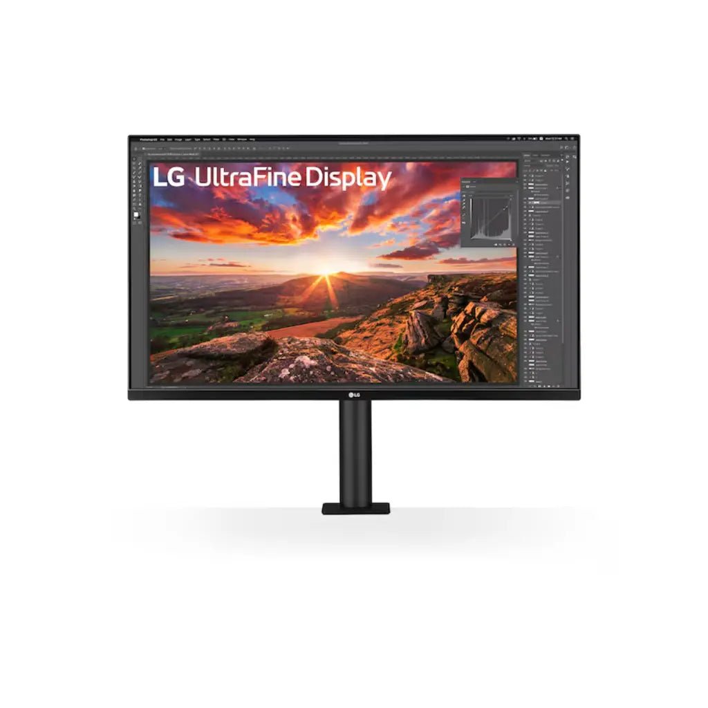 LG 31.5-inch 32UN880K-B UHD 4K Ergo IPS Monitor with USB-C and HDR10 Support