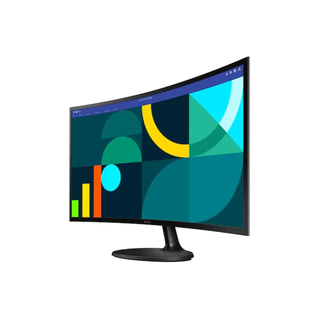 Samsung 27-inch Full HD Curved Monitor, 100Hz Refresh Rate, 4ms Response Time, VA Panel