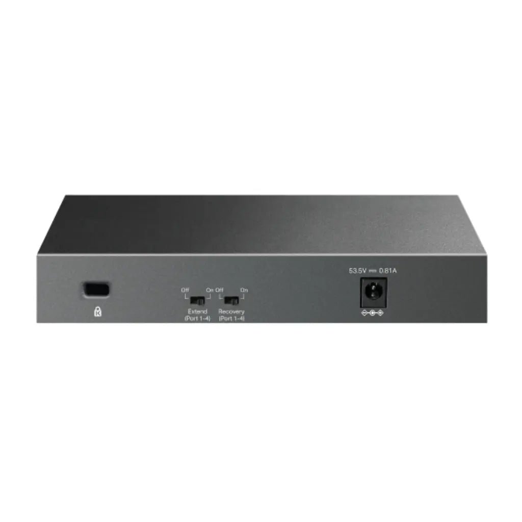 TP-Link LS106LP 6-Port 10/100Mbps Desktop Switch with 4 PoE+ Ports and 41W PoE Budget