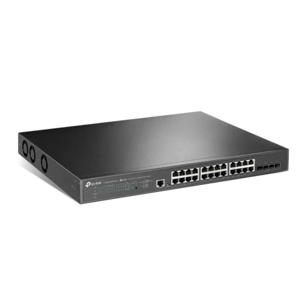 TP-Link JetStream 24-Port L2+ Managed Switch with 2.5G PoE++ and 4x 10G SFP+ Uplinks (TL-SG3428XPP-M2)
