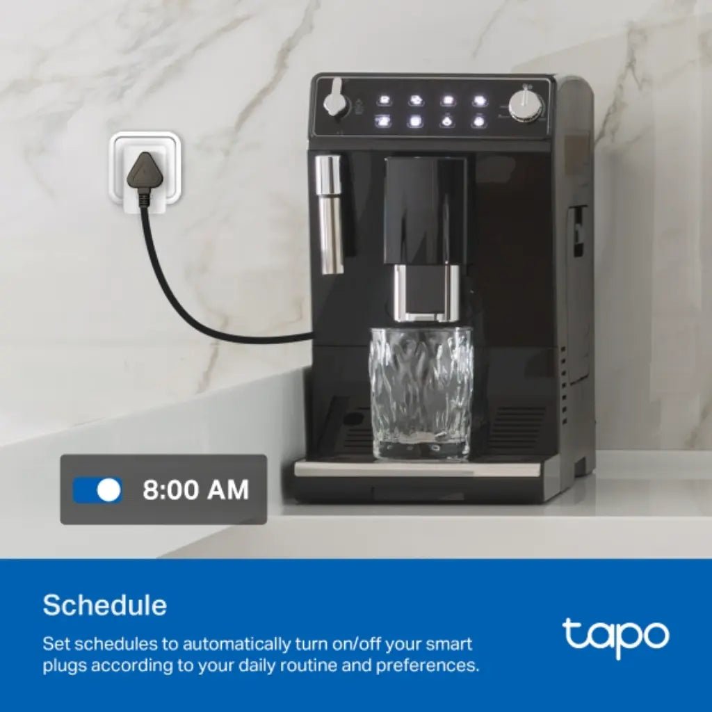 TP-Link Tapo P110 Mini Smart Wi-Fi Plug with Energy Monitoring, Voice Control, and Smart Home Integration