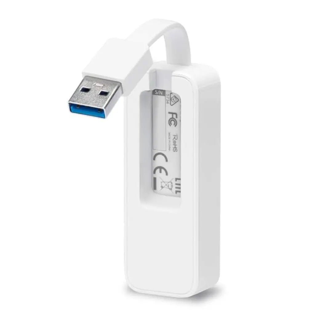 TP-Link UE300 USB 3.0 to Gigabit Ethernet Network Adapter, 1000 Mbps High-Speed Data Transfer