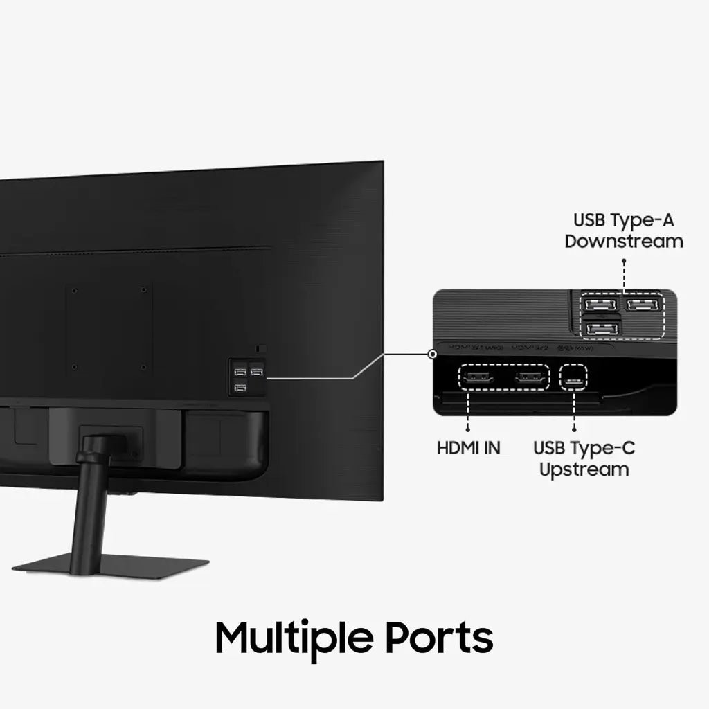 Samsung 43-inch M7 4K UHD Smart Monitor with Integrated Smart TV Apps and Streaming Services
