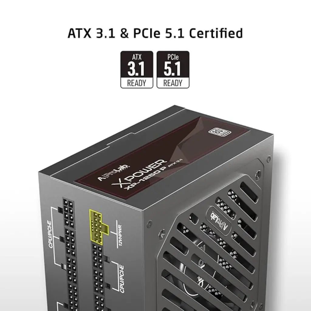 Prolab XPower XP-1250P 1250W 80+ Platinum Fully Modular ATX 3.1 Power Supply Unit