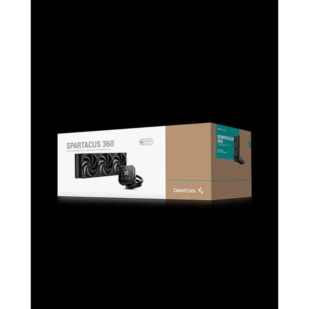 DeepCool Spartacus 360mm AIO Liquid CPU Cooler with 3.4-inch IPS LCD Display
