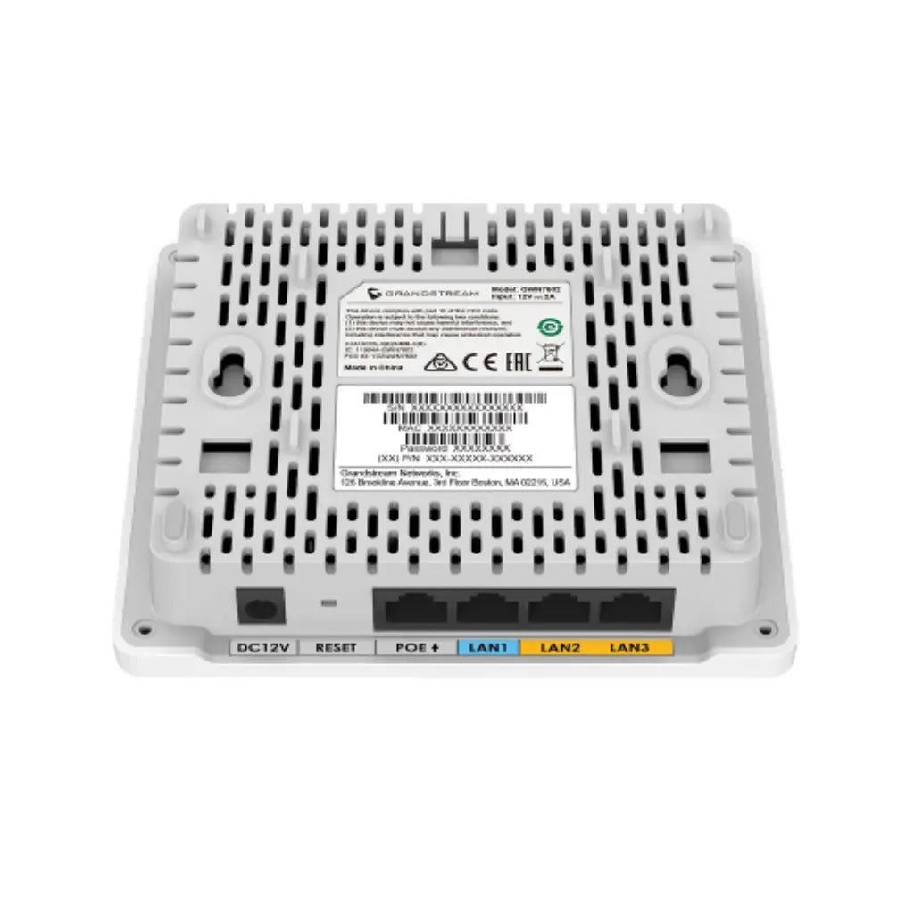 Grandstream GWN7603 Compact Indoor Dual-Band Wi-Fi 5 Access Point with 4 Gigabit Ethernet Ports