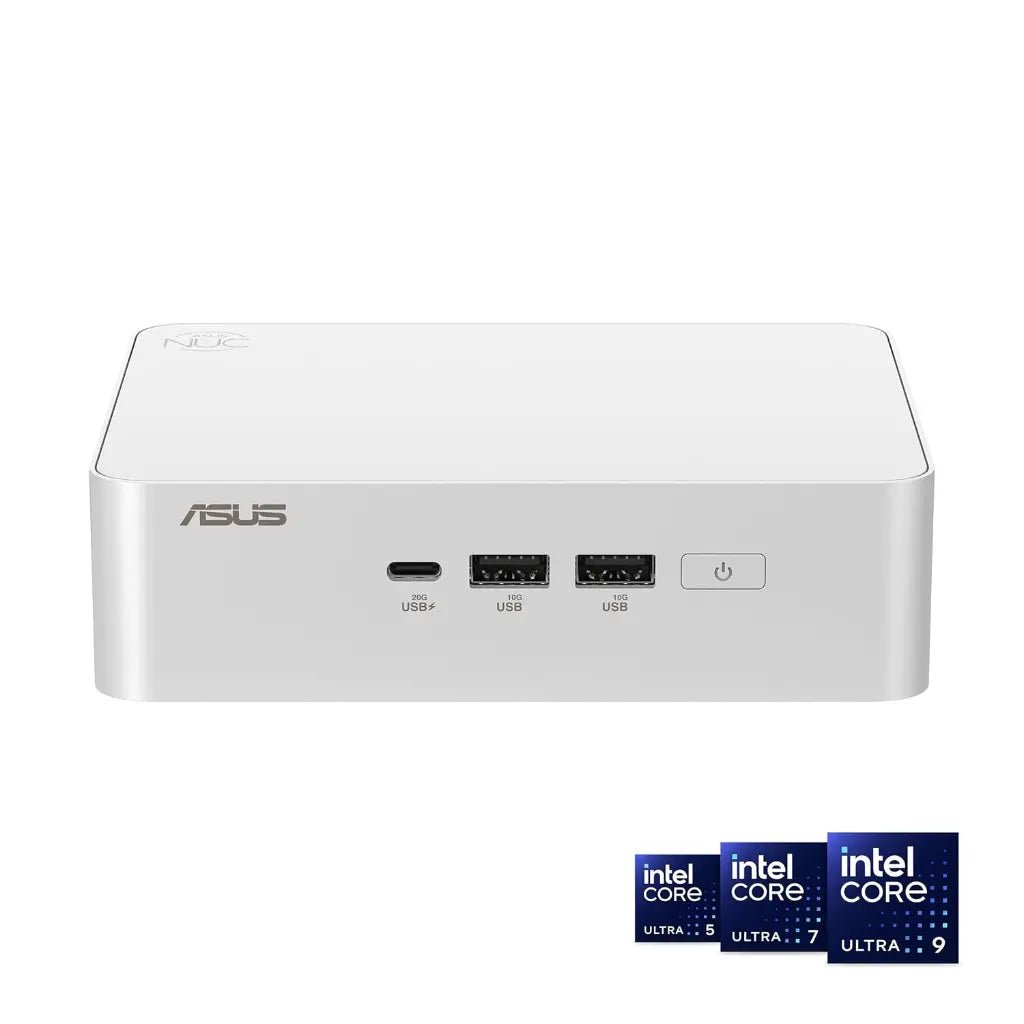 ASUS NUC 15 Pro+ AI Mini PC Kit - Intel Core Ultra 9 285H, Intel Arc Graphics, Wi-Fi 7, 2.5G LAN, Dual Thunderbolt 4 Barebone