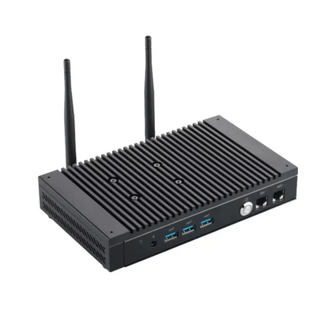 ASUS PL64 B S5052MN 12th Gen Intel Core i5-1235U Fanless Mini PC with WiFi 6E and Triple 4K HDMI Support
