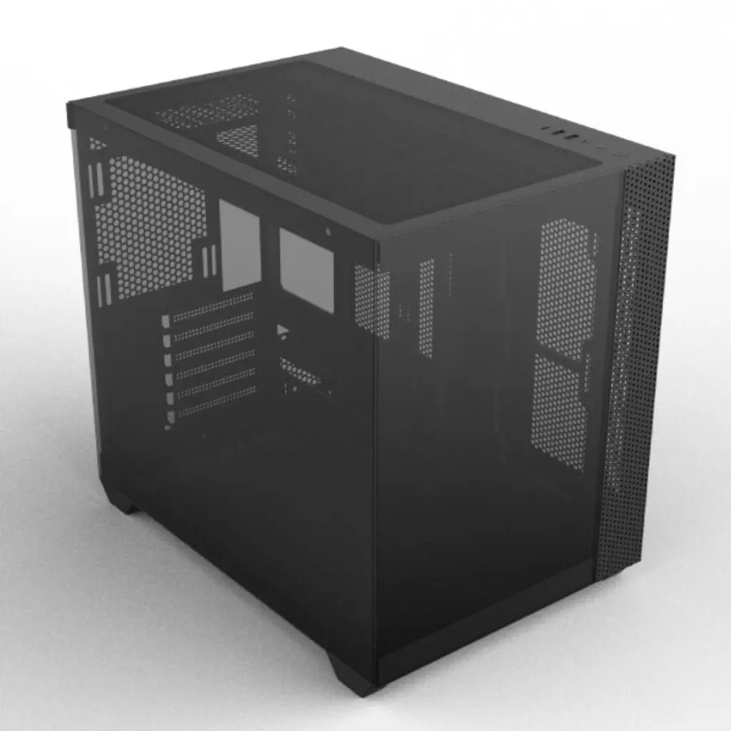 Cooler Master CD600 ARGB ATX Mid Tower Case with Full Transparent Sea-View Design