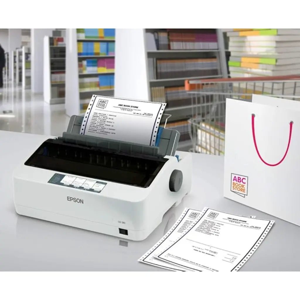 Epson LQ-310 24-Pin High-Speed Narrow Carriage Dot Matrix Printer with USB, Serial, and Parallel Connectivity